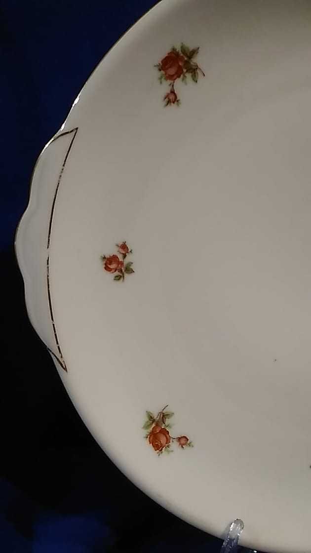 Patera talerz porcelana sygnowany