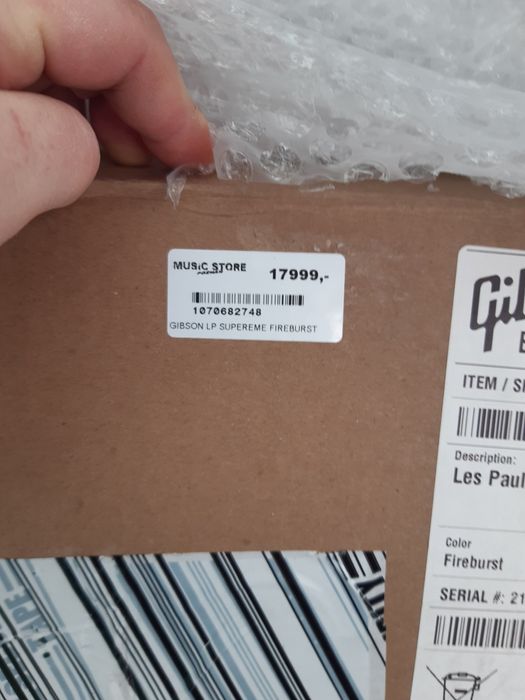 Gibson Les Paul Supreme Fireburst 2025