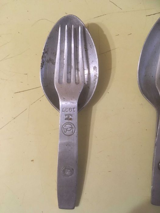 Ложка-вилка вермахт.
