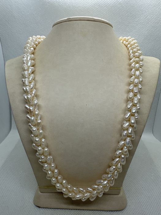 Бусы жемчуг натуральный намисто перли річкові