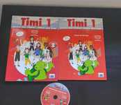 Timi1 - português língua estrangeira - Livro+Caderno+CD, pouco usado