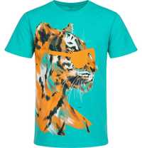 Koszulka Męska T-shirt Męski bawełniana  L Tygrys w okularach Endo