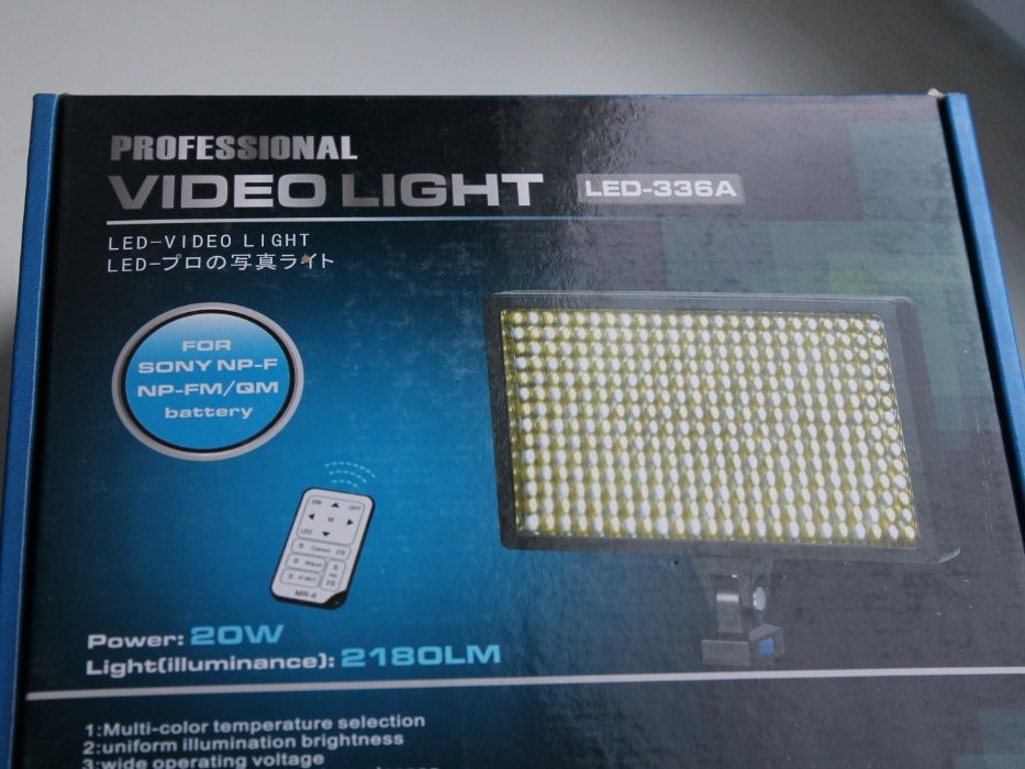 Накамерный свет Professional Video Light LED-336A