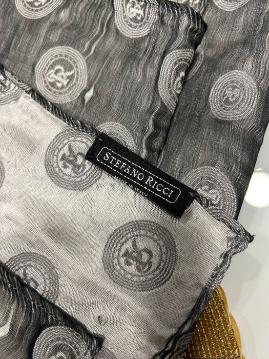 Чоловічий шовковий шарф Stefano Ricci. Оригінал
