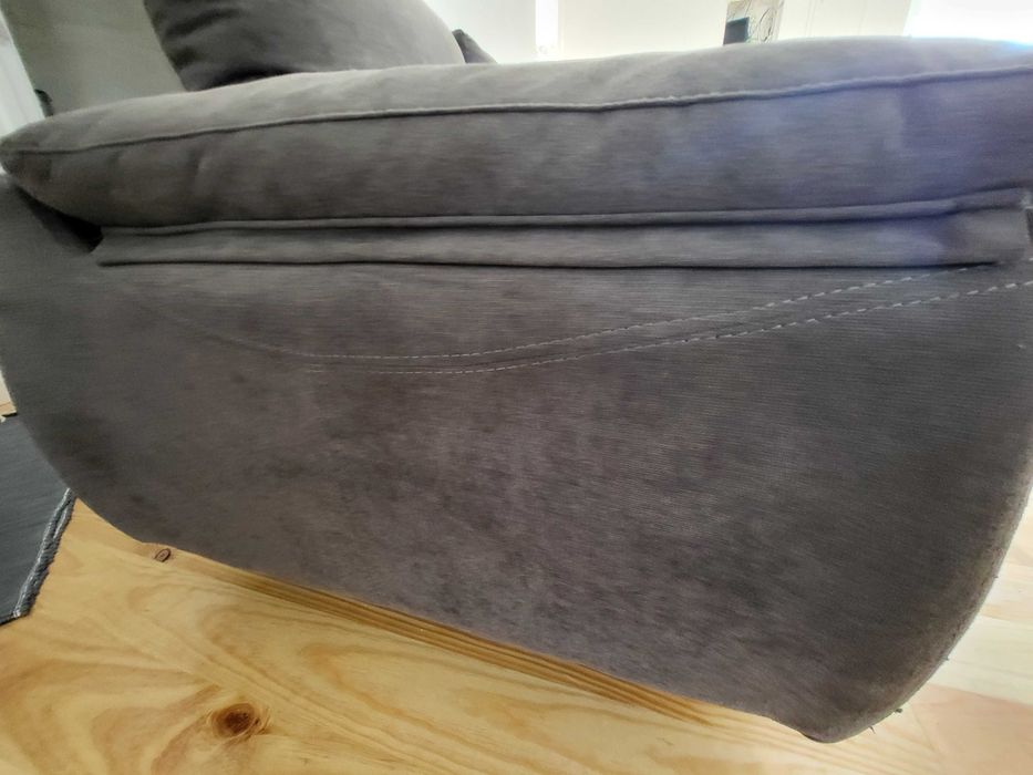 Sofá 3 lugares c/ chaise longue