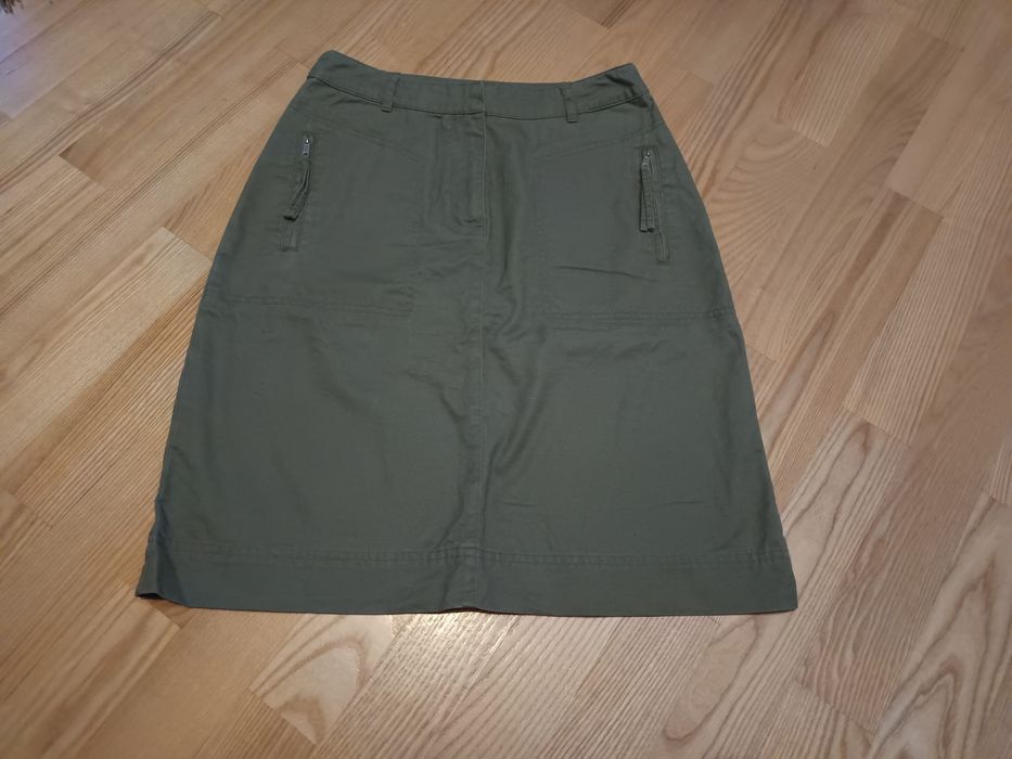 Spódnica spódniczka zielona military oliwkowa khak Mi