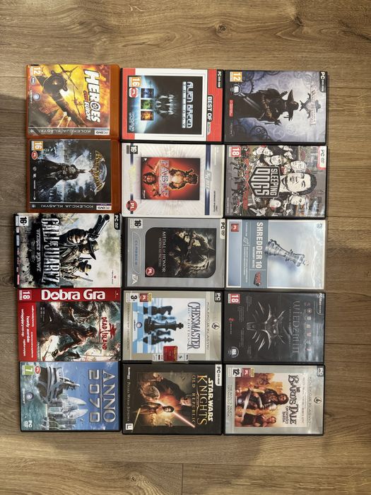 Gry na komputer - 23 sztuki