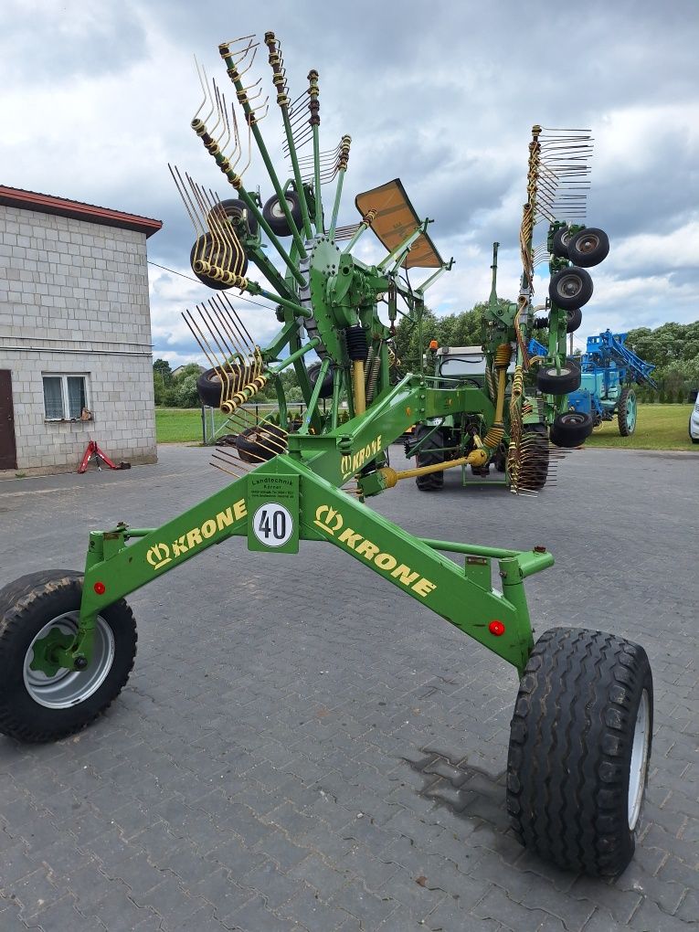 Zgrabiarka Krone Swadro 907 do boku Fella Kuhn pottinger claas