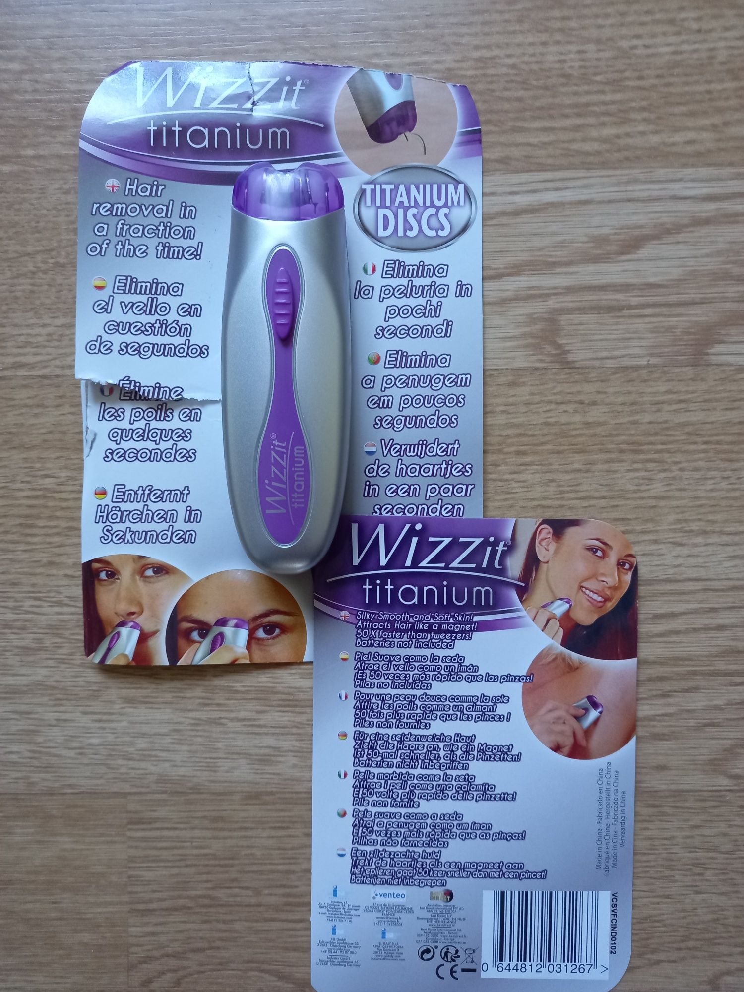 Depilator Wizzit Titanium