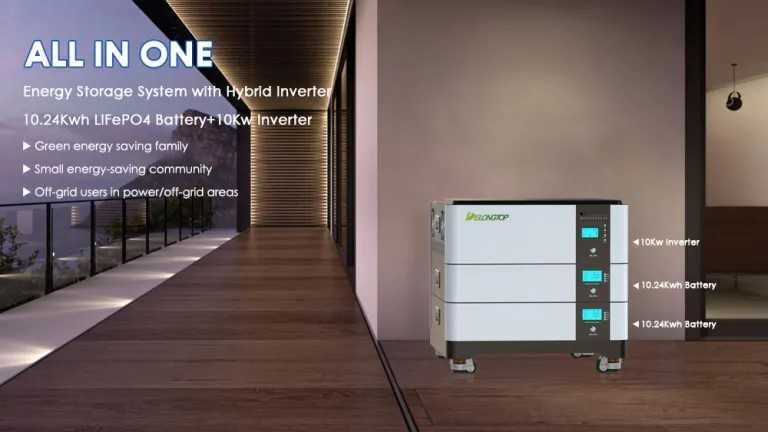 48/51,2V 300Ah 15kWh Bateria Cały zestaw z falownikiem 10kW magazyn en