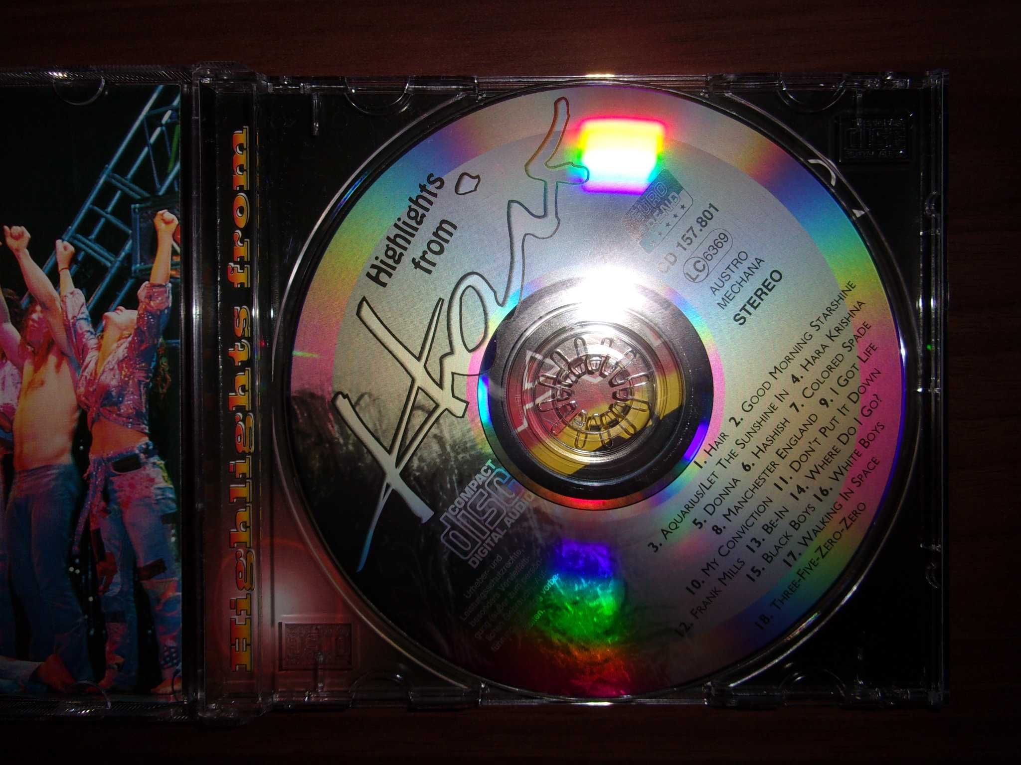 Highlights From Hair CD Petula Clark The 5th Dimension Anderson