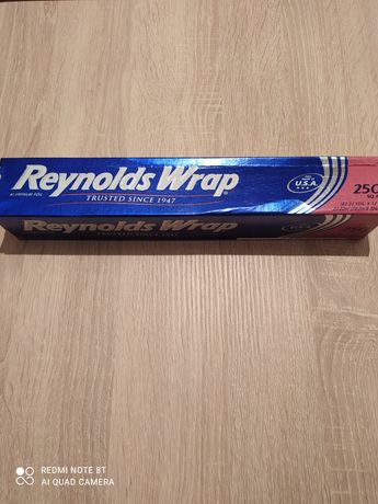 АЛЮМІНІЄВИЙ РУЛОН 250 КВАДРАТНИХ ФУТОВ—Reynolds Wrap 
Розміром 76.2 м