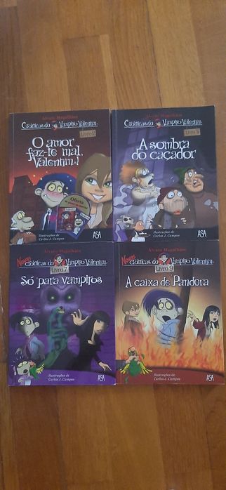 Livros da coleção: "Crónicas do Vampiro Valentim"