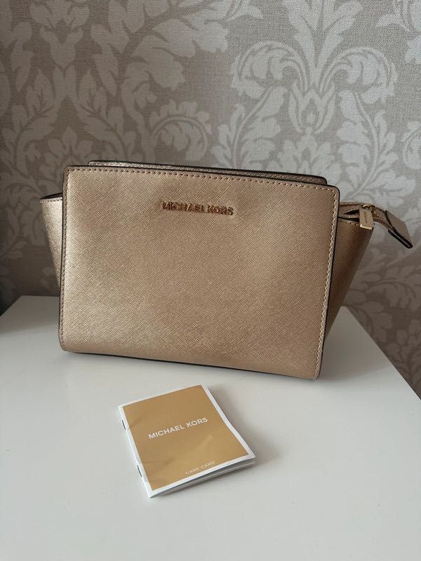 Złota Selma Michael Kors medium