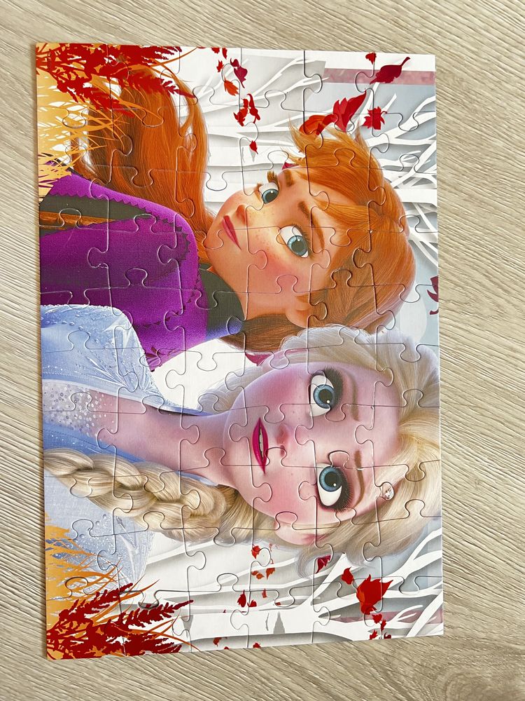 Puzzle Kraina Lodu 60 elementow wiek 4+