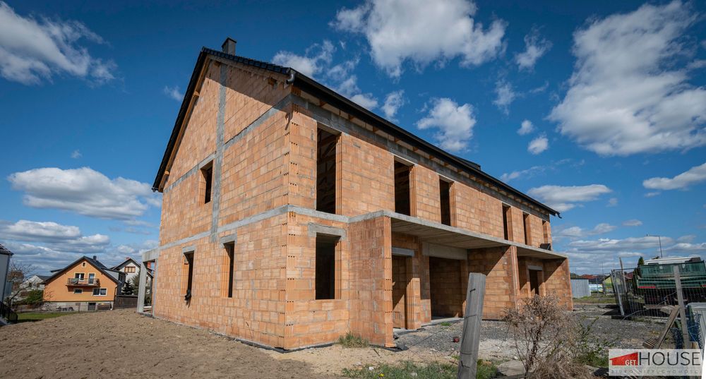 Dom w zabudowie bliźniaczej-Przepiękny projekt-  BOLESŁAWIEC- OKAZJA