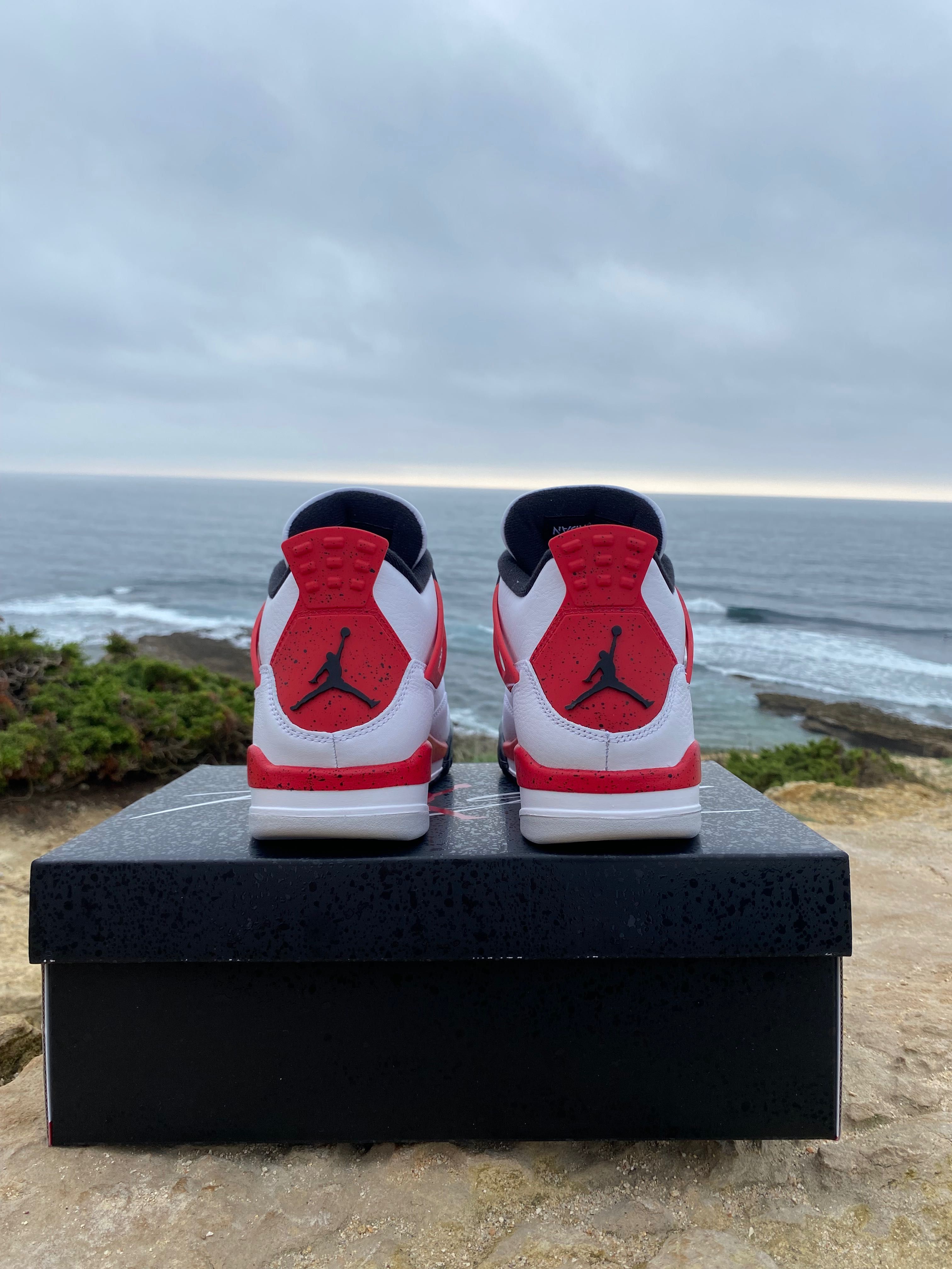 Air Jordan 4 - red cement todos os tamanhos disponíveis