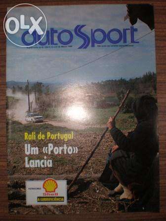 Suplemento AUTO SPORT n.º 550 - Março 1988. RARO