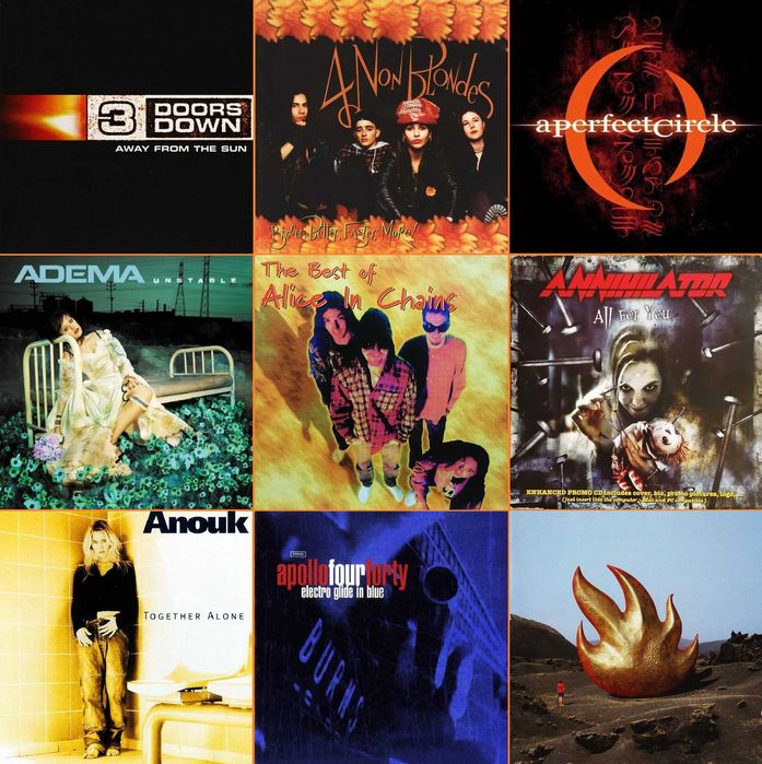 72 CDs - ROCK - Muito Bom Estado
