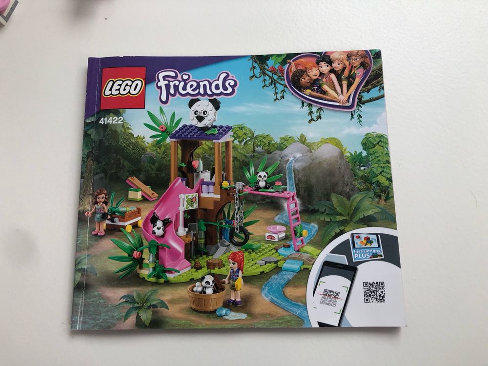 LEGO Friends, klocki Domek pand na drzewie, 41422