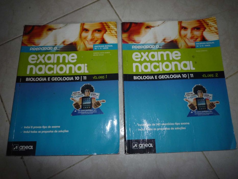 Preparar o Exame Nacional Biologia e Geologia 10º e 11º Vol 1- 2 Areal