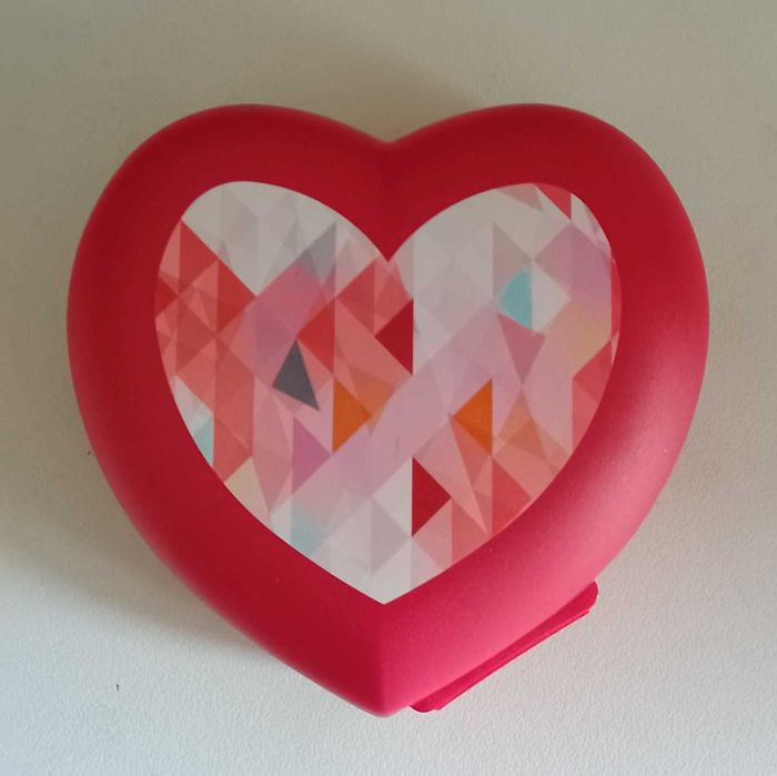 Caixa Coração Tupperware
