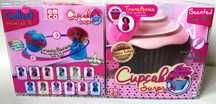 Куколка-кексик Cupcake (клубничка/шоколадка)