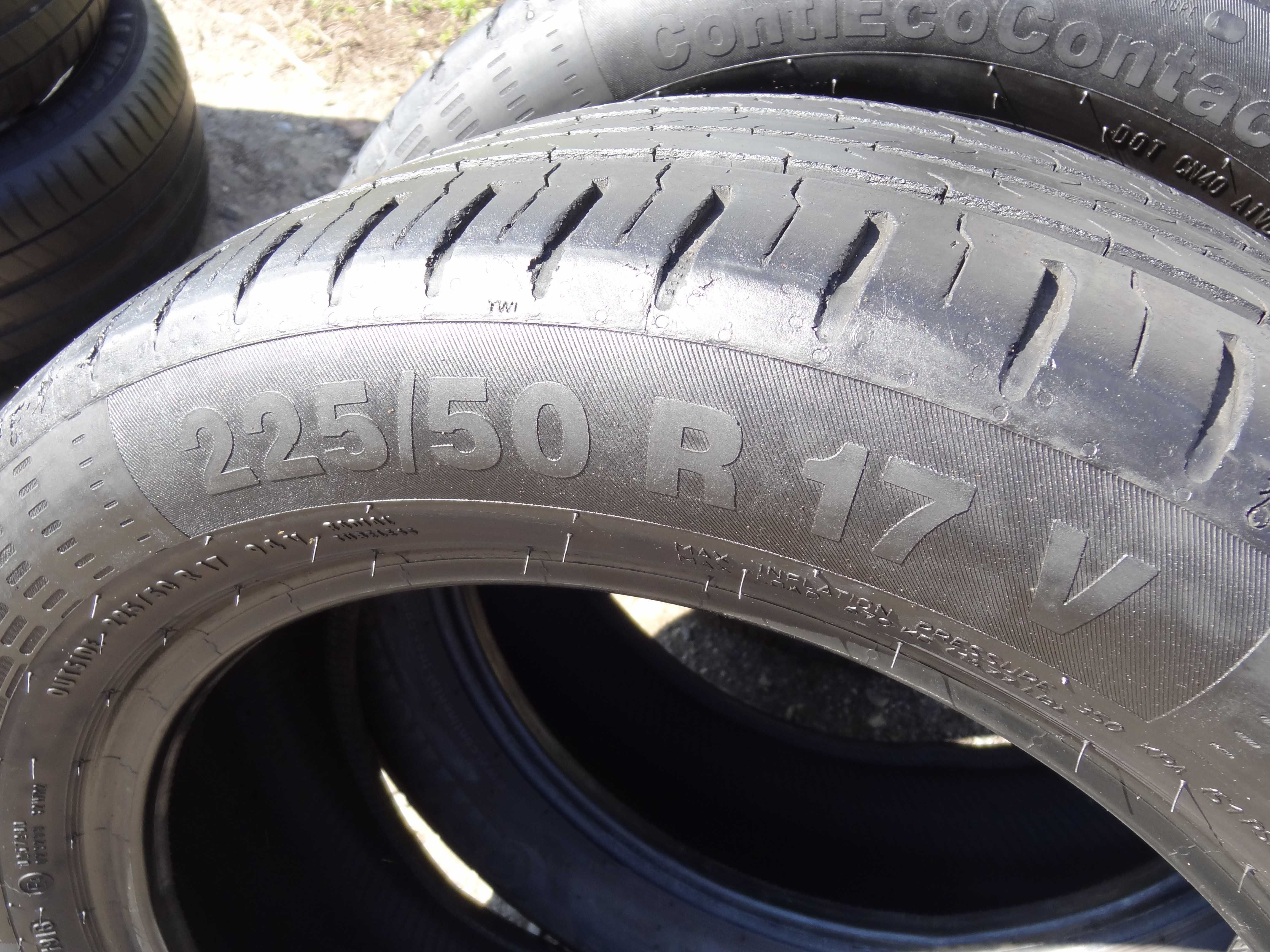 225/50R17 CONTINENTAL - 2шт. - 2022 - Лето - Есть другие шины