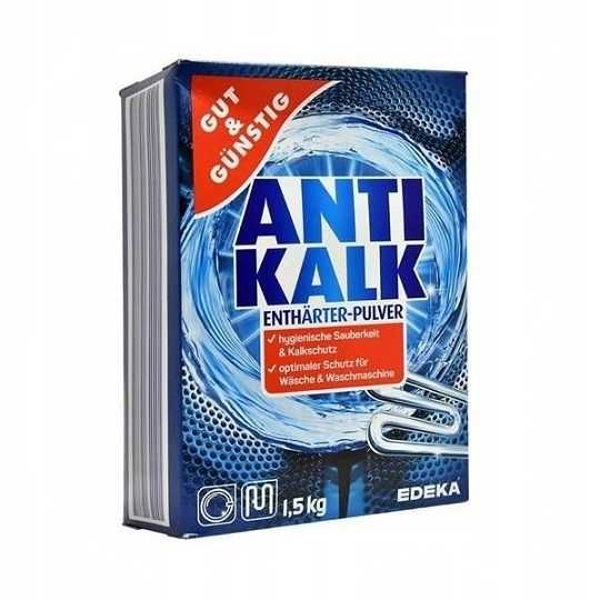 Gut & Günstig AntiKalk Odkamieniacz do pralek 1,5KG CHEMIA ZAGRANICZNA