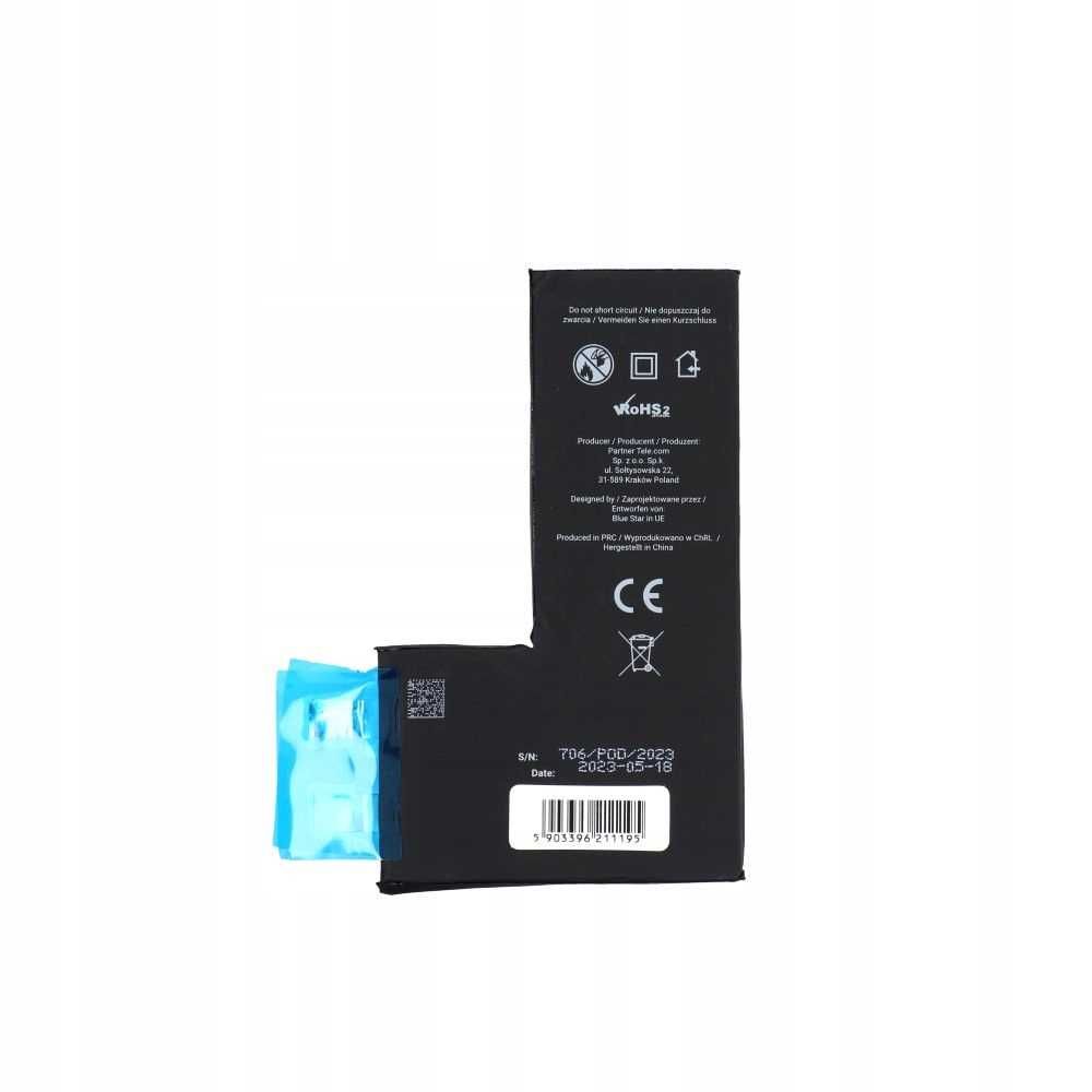 BATERIA BLUE Star Bez BMS Baterie Dla Apple iPhone XS 2658 mAh