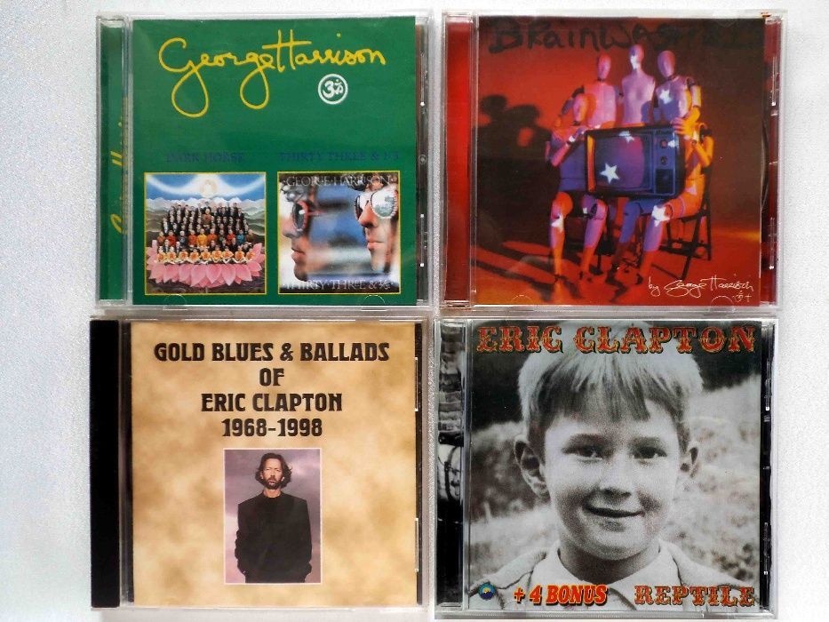 George Harrison(2), Eric Clapton(2). (4 CD диска)