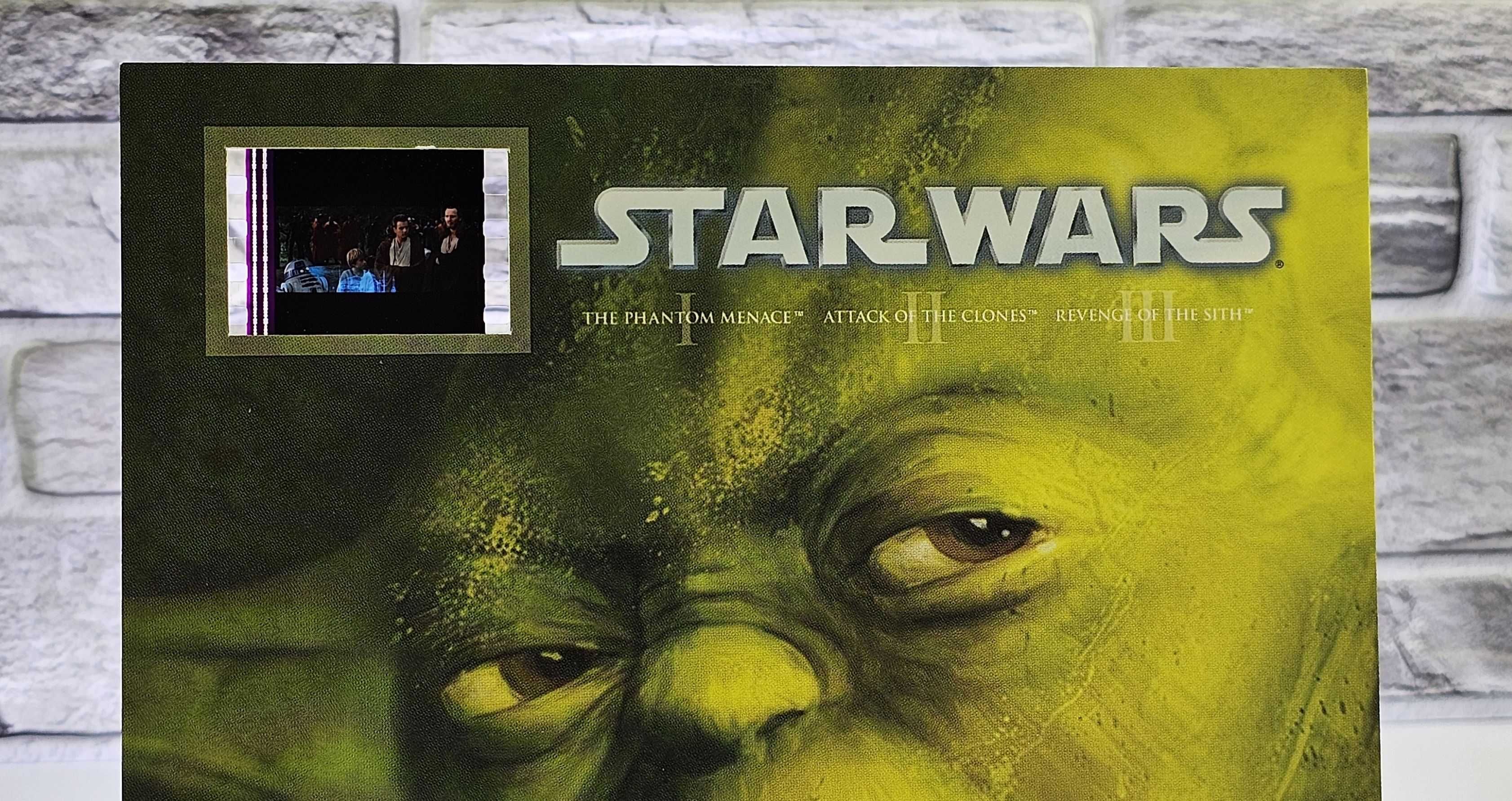 Star Wars Oryginalna klatka premierowej taśmy filmowej Gwiezdne Wojny