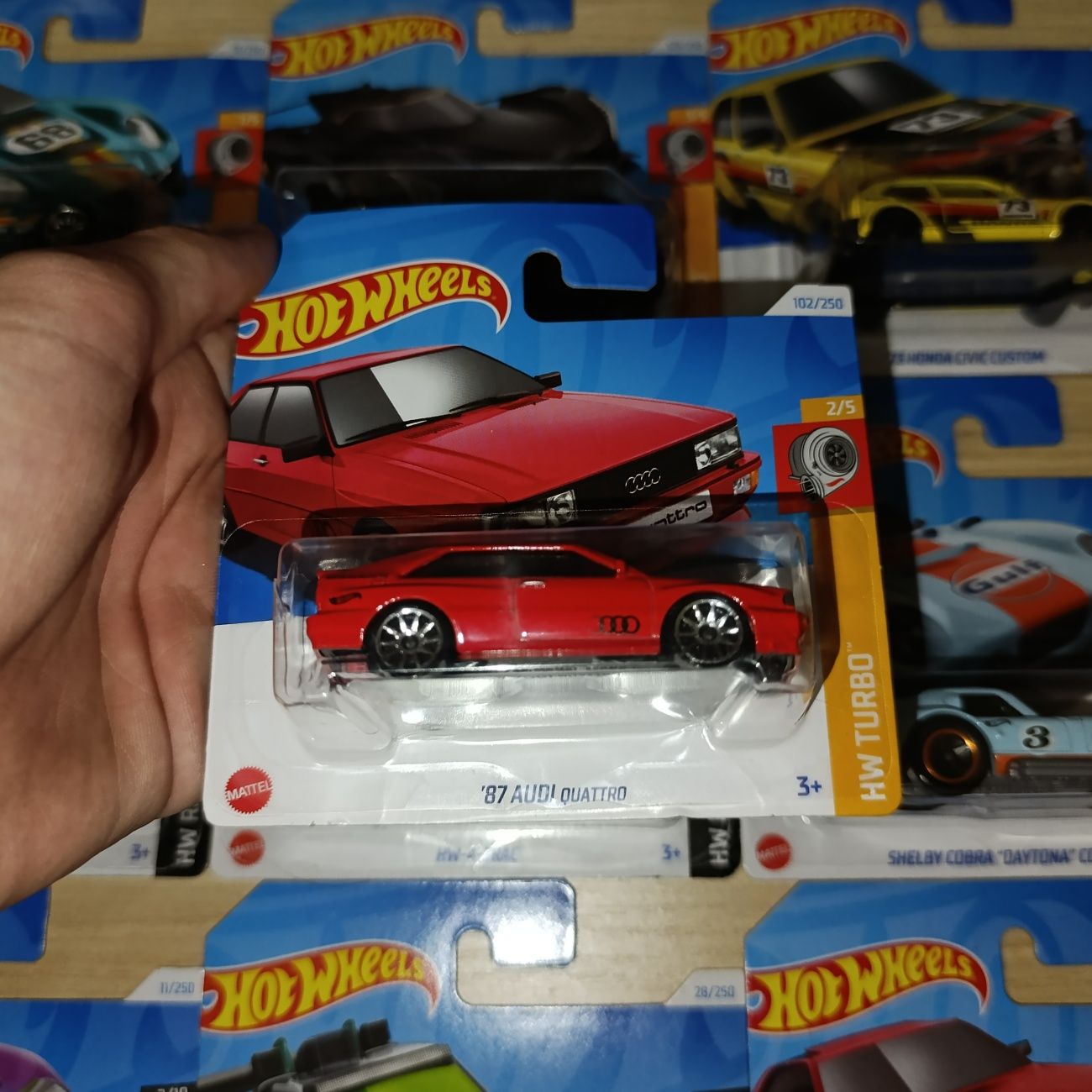 Hot wheels '87 Audi Quattro