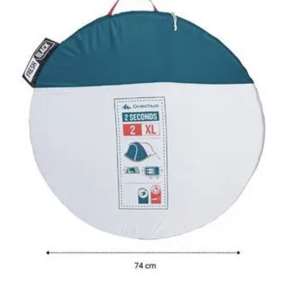 Namiot 2 secondds 2xl F&B + materac i 3 gratisy!!!