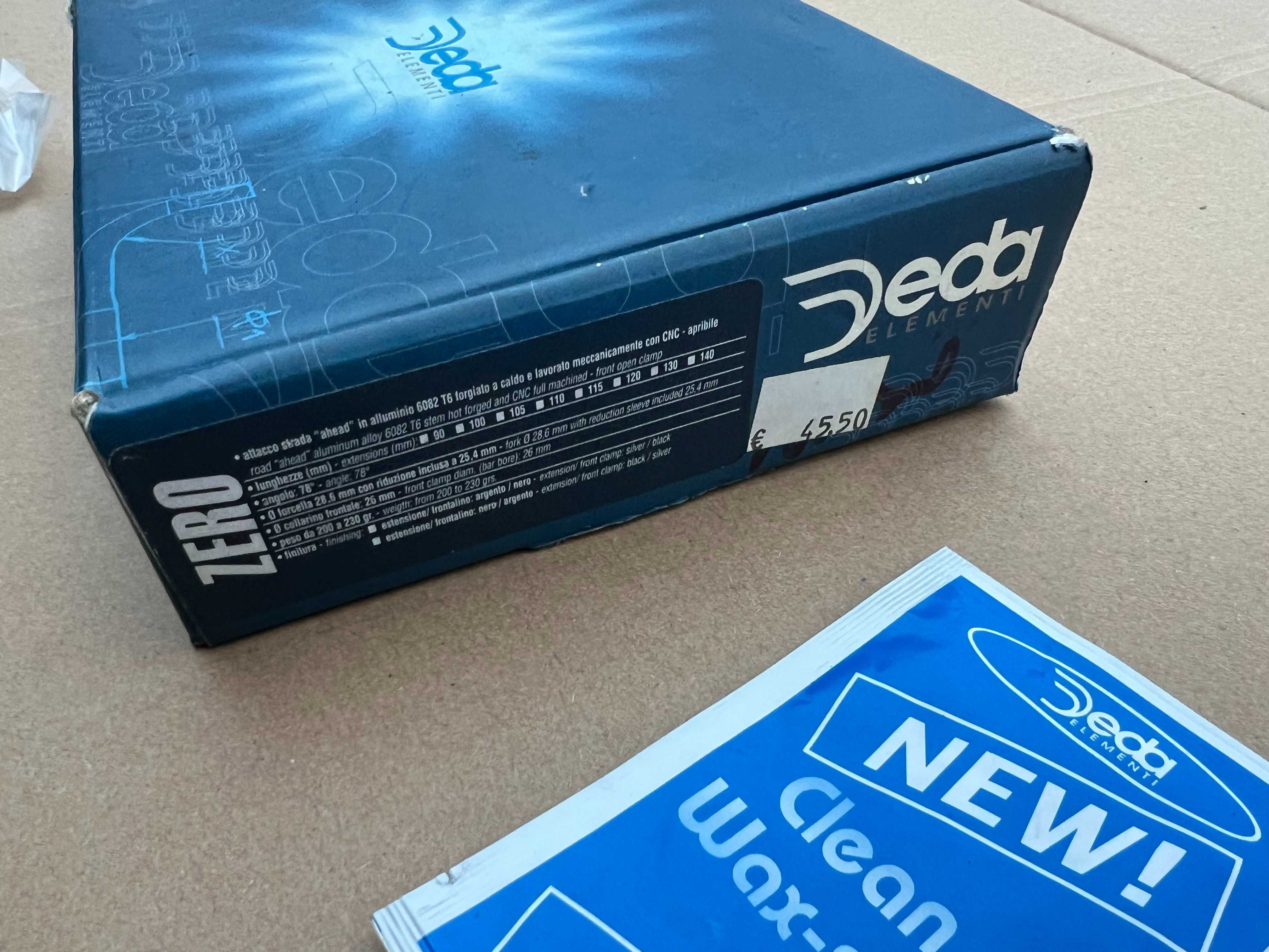 Mostek Wspornik Kierownic DEDA ZERO Element 3T Mutant Retro Szosa NOWY
