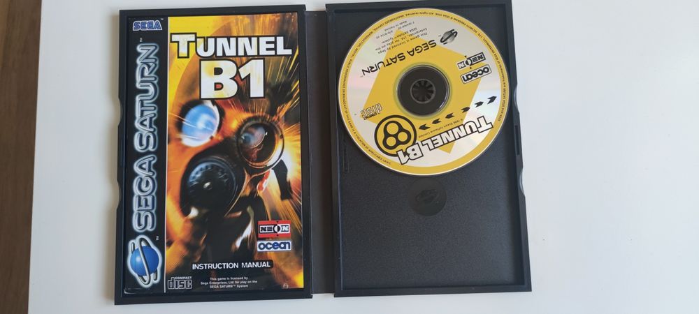 Tunnel B1 Completo - Sega Saturn - Estado Impecável