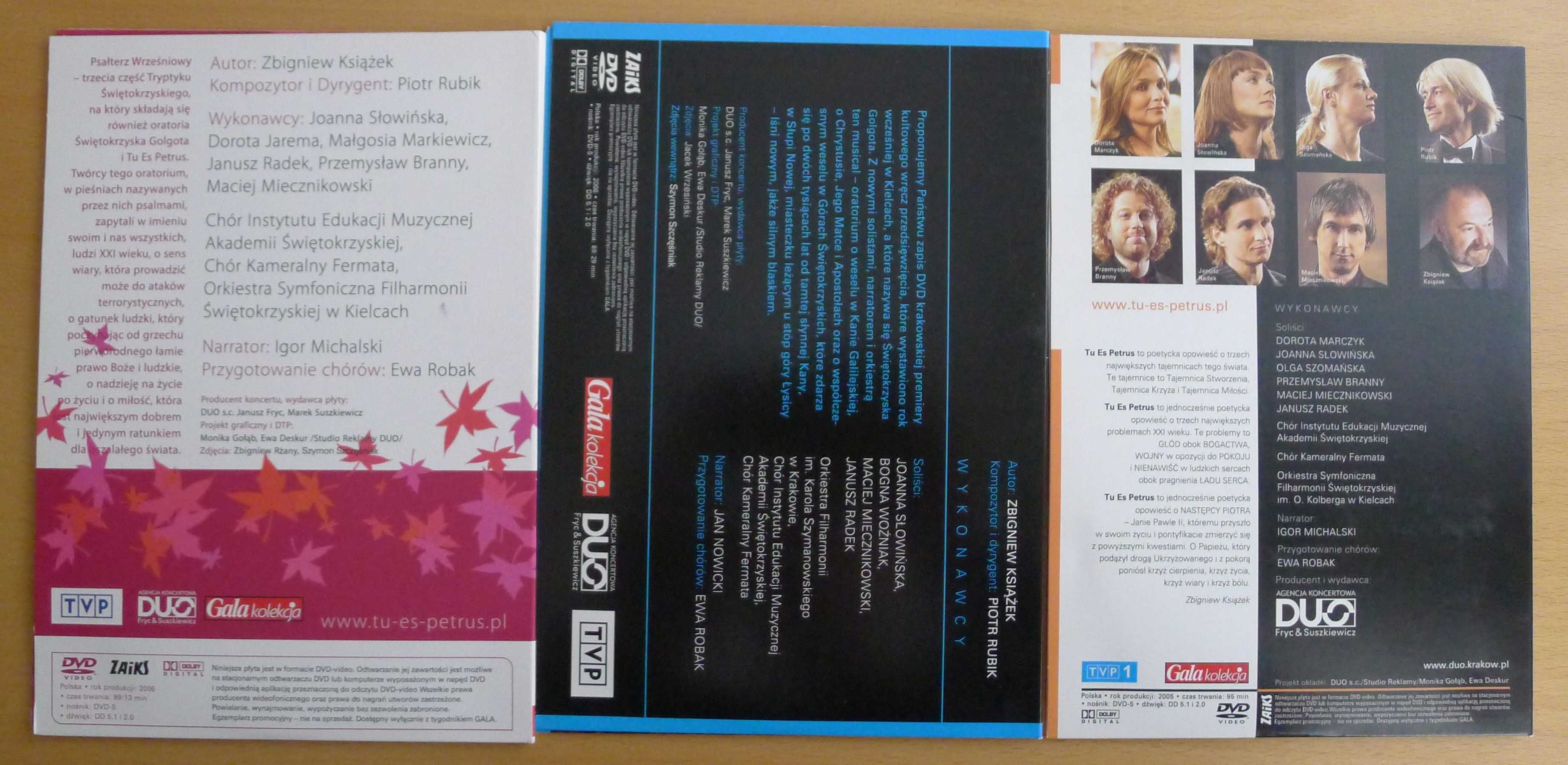 Tryptyk Świętokrzyski - Piotr Rubik, Zbigniew Książek,  3xDVD