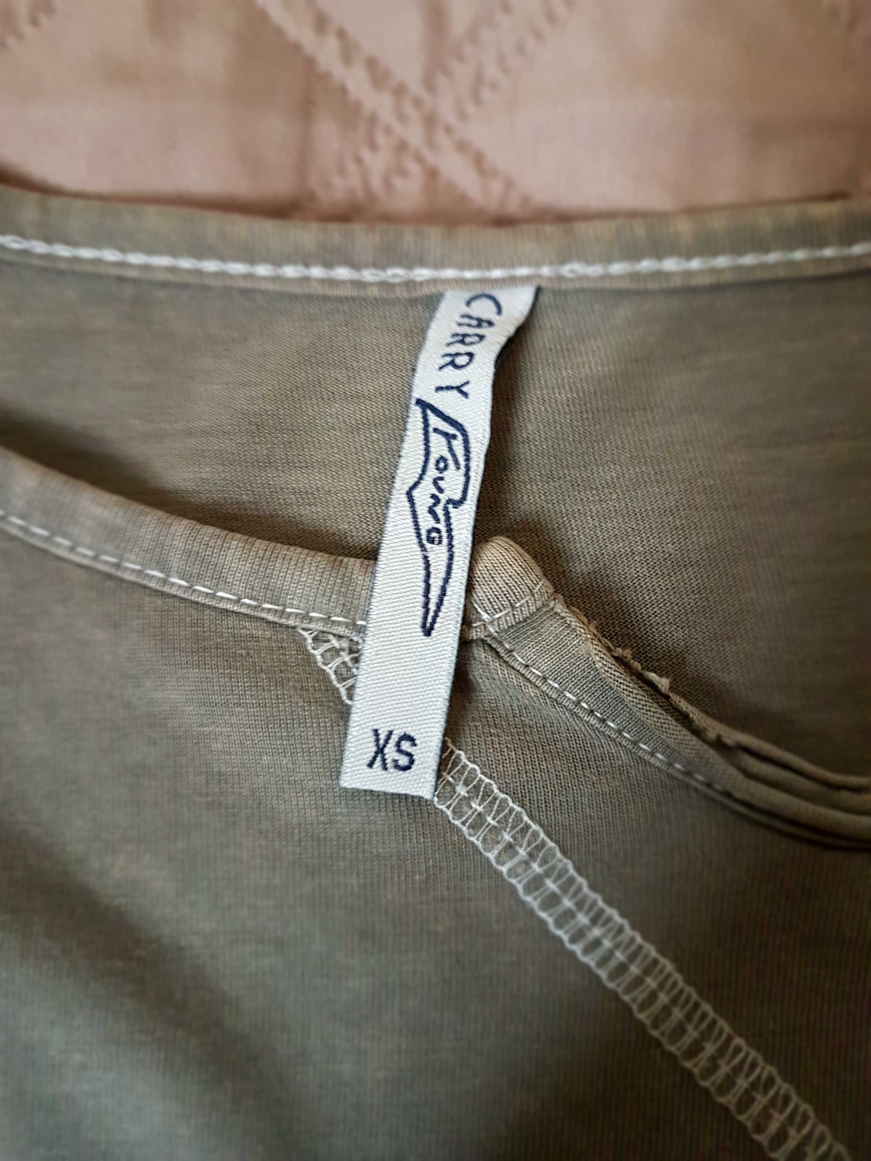 Tunika bluzka khaki Carry