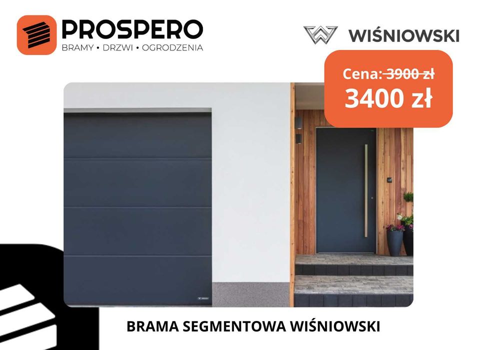 BRAMA segmentowa garażowa Wiśniowski / Żory, Świerklany, Pawłowice