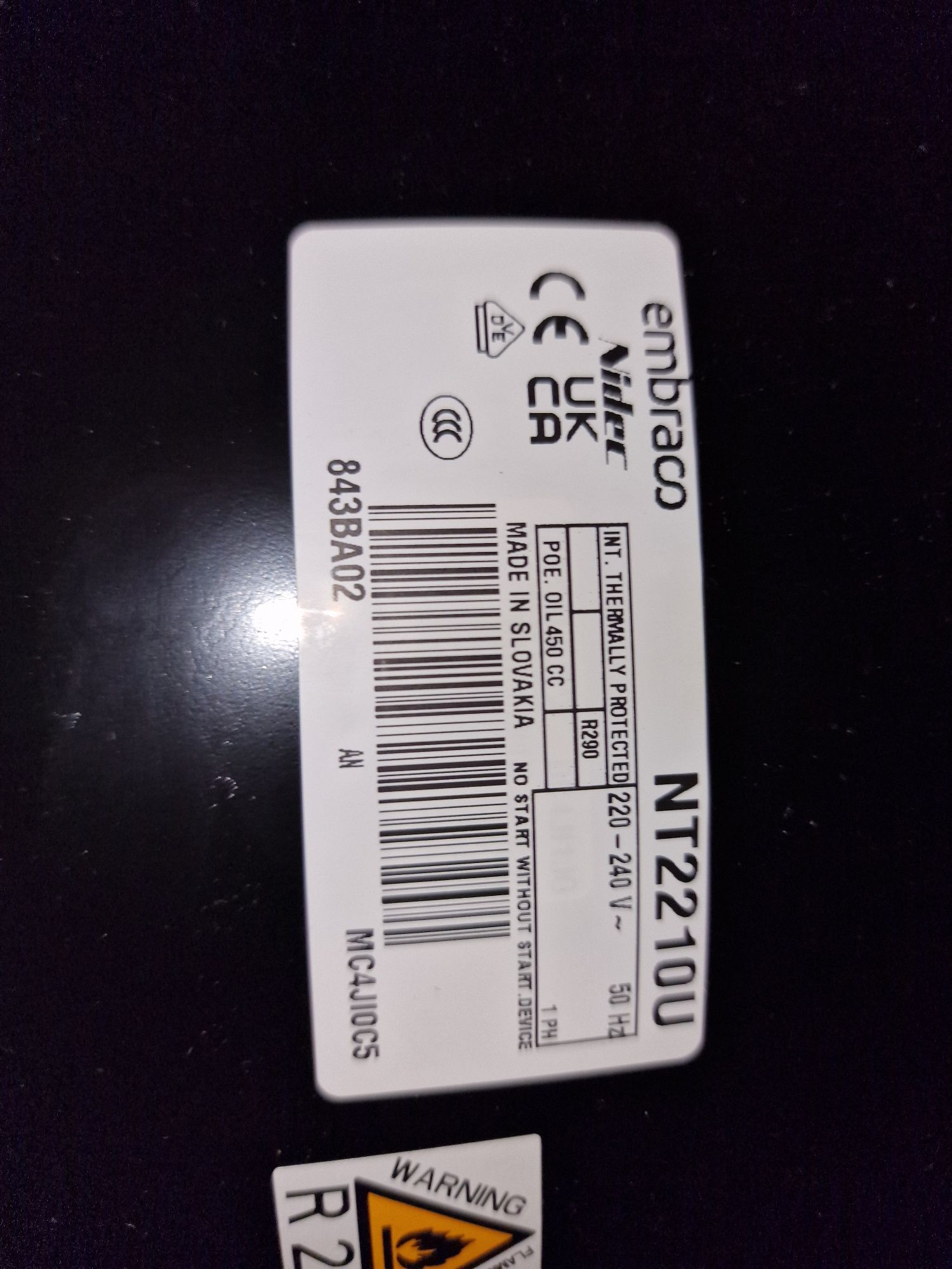Компресор Embraco ND2210U