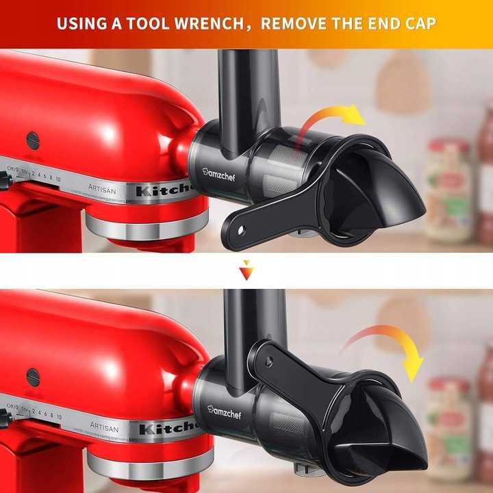 A273 Przystawka Wyciskarka Soków Kompatybilna Z KITCHEN AID - ZESTAW