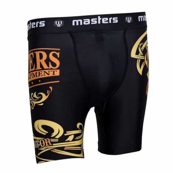 masters spodenki LEGGINSY SPORTOWE Z SUSPENSOREM kompresyjne sk-mma