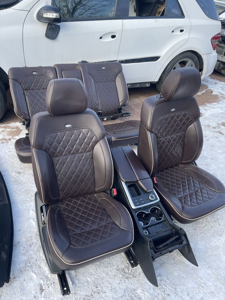 Салон сидіння AMG Designo W166 ML шкіра кожа наппа сиденья сідушки