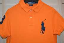 POLO RALPH LAUREN Koszulka Polo Męska S Custom Fit Oryginalna