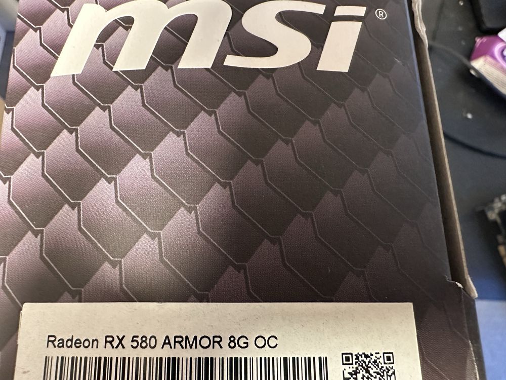 Msi Radeon RX 580 Armor 8GB OC