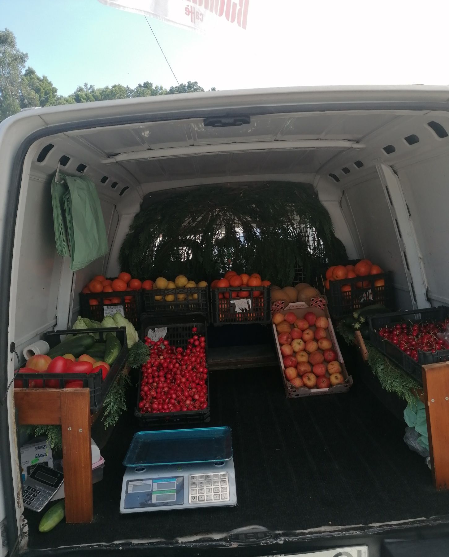 Vendo frutas e legumes