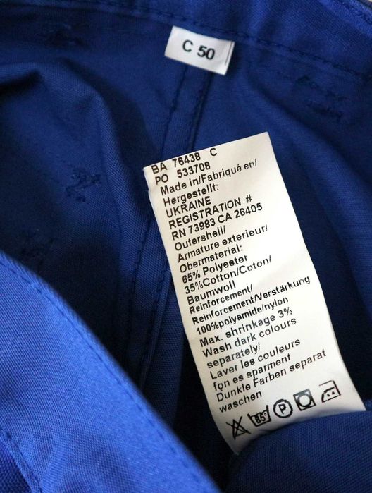 Helly Hansen Ashford Construction spodnie robocze Cordura 50 (L)