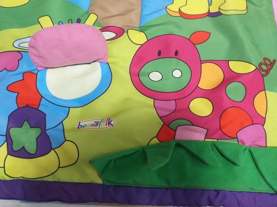 Розвиваючий коврик + кубіки в подарунок