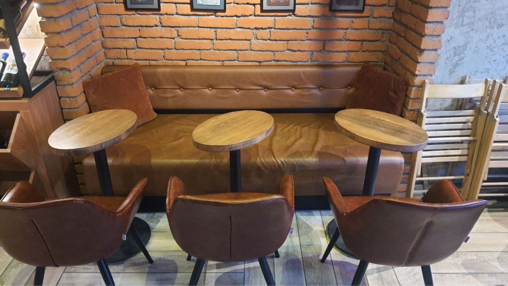 Стіл, диван для кафе бару ресторану