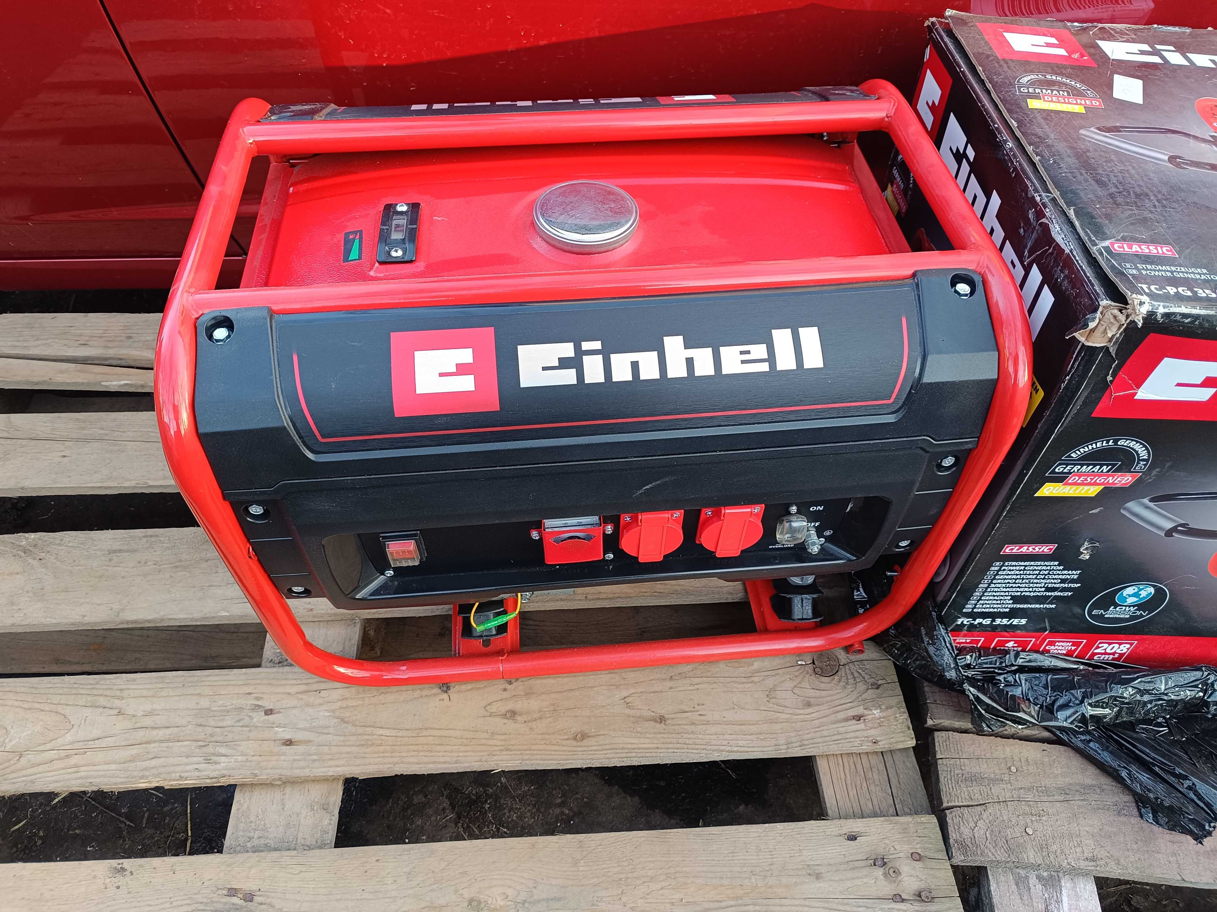 Чотирьох тактний генератор Einhell TC-PG 35/E5 230V 2.6/3.1кВт